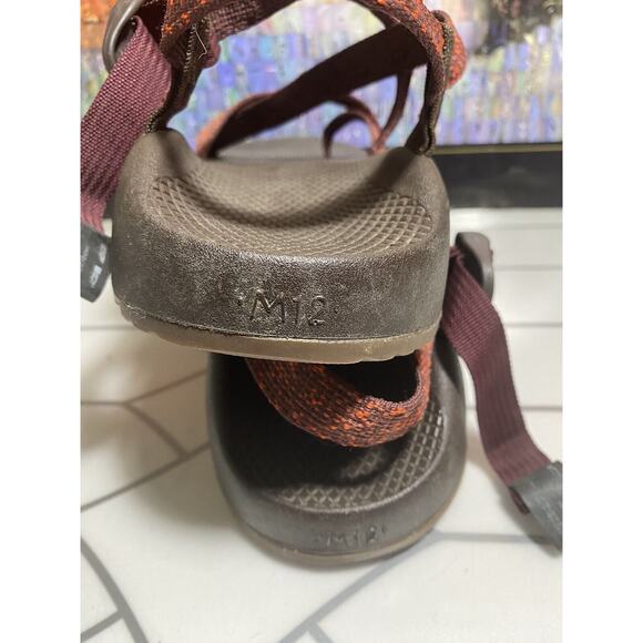 CHACO SANDALS Red Black MENS US SZ 12 main image 9
